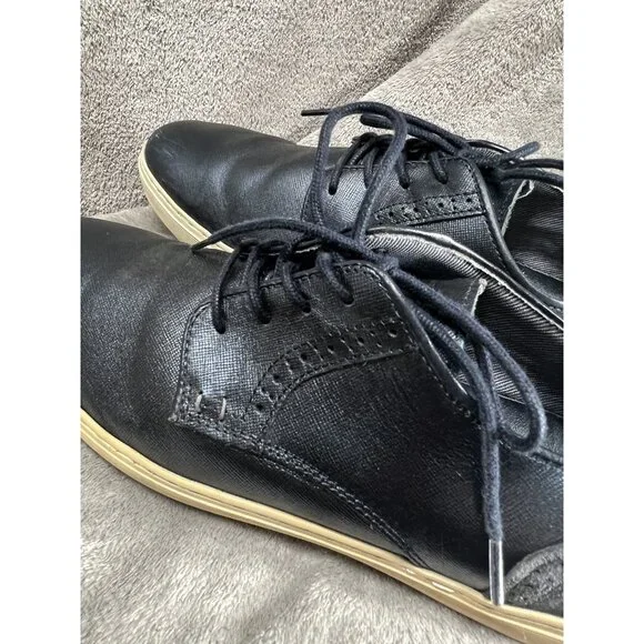 Bull Boxer Jadyn Men’s 9 Metallic Blue Leather Shoes Loafers Sneakers 43 Oxfords - Picture 11 of 13